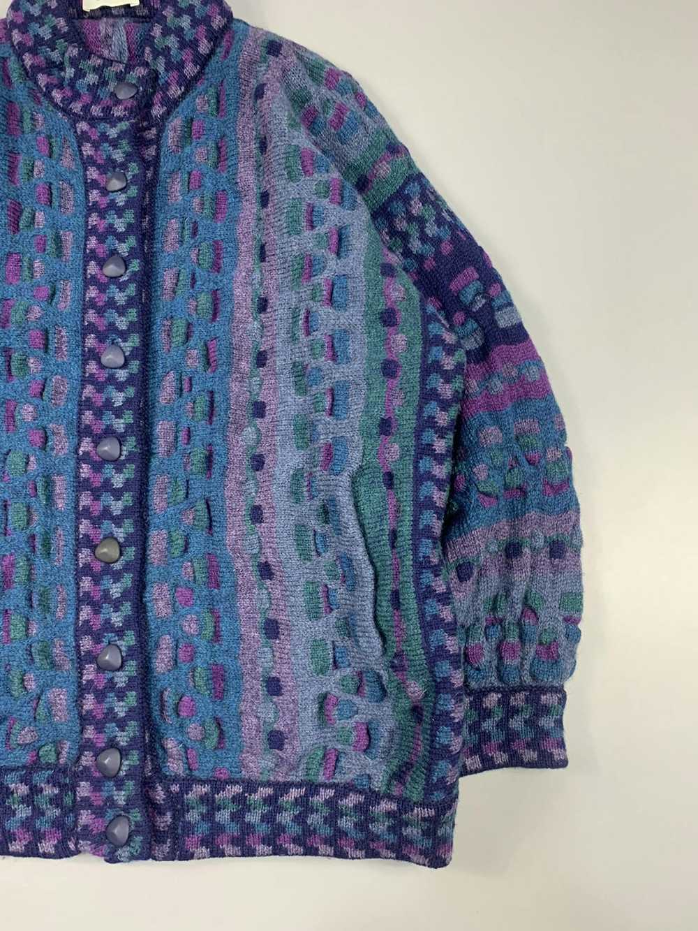 Kolor × Vintage Kolor- Knitted Button Down Sweater - image 4