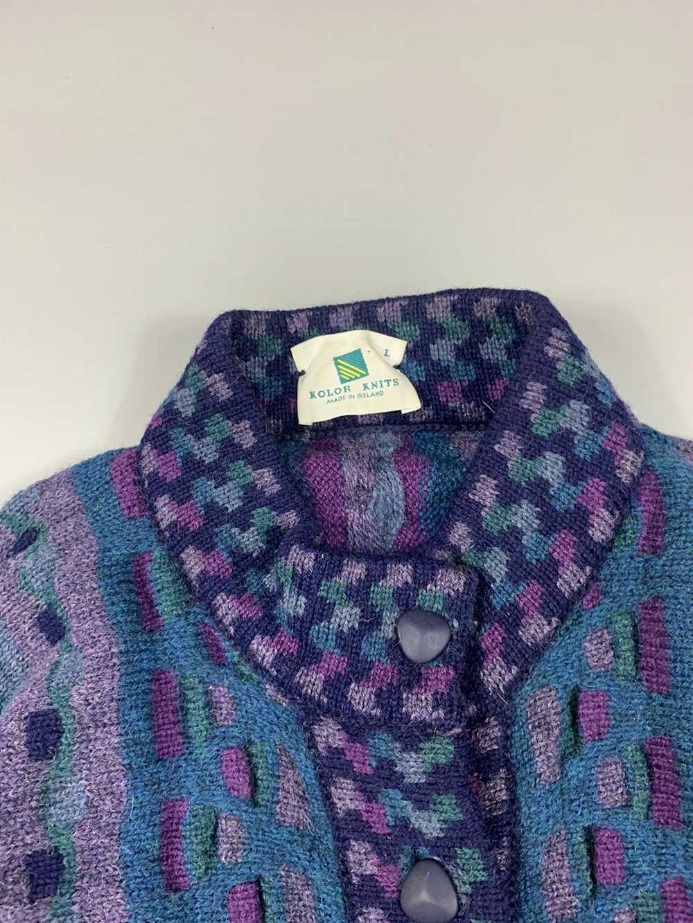 Kolor × Vintage Kolor- Knitted Button Down Sweater - image 5