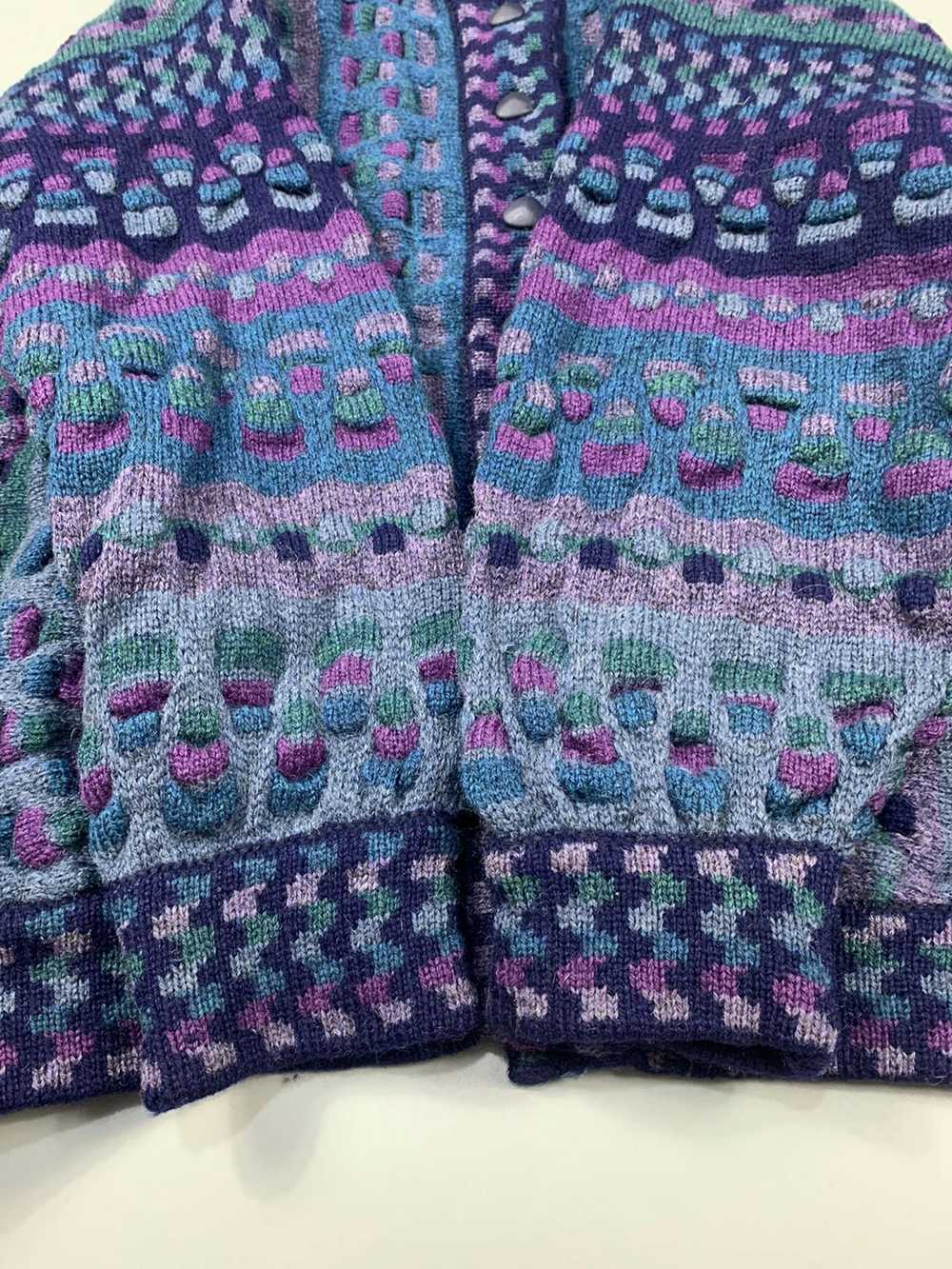 Kolor × Vintage Kolor- Knitted Button Down Sweater - image 6