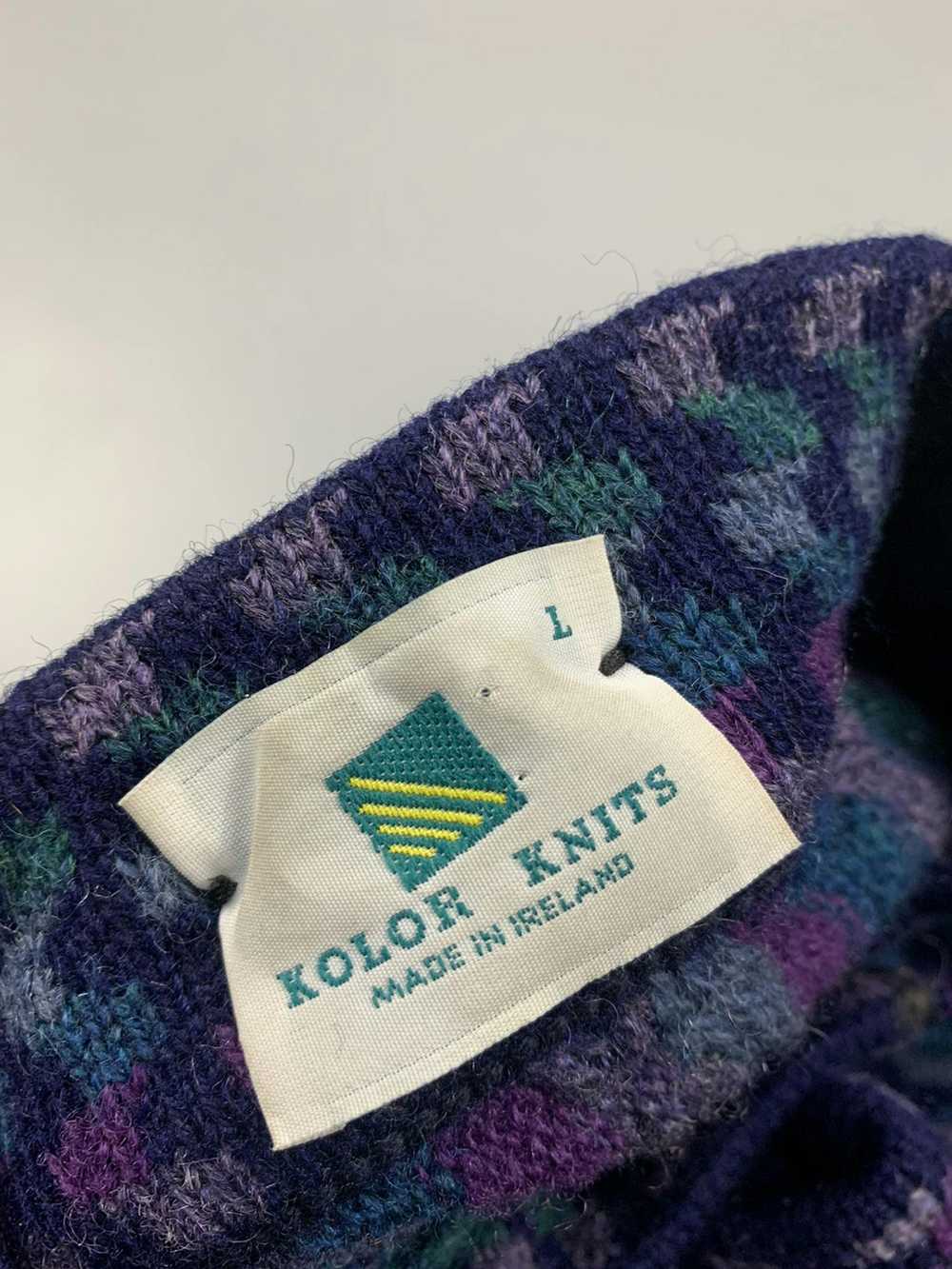 Kolor × Vintage Kolor- Knitted Button Down Sweater - image 8