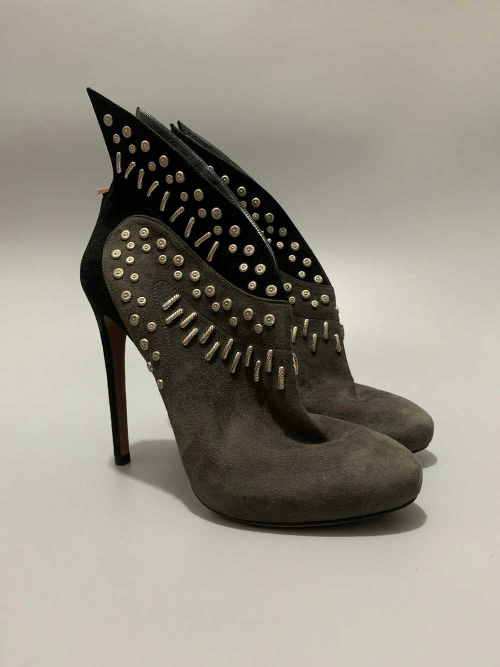 Alaia Alaia Studded Leather Wings Heels - image 1