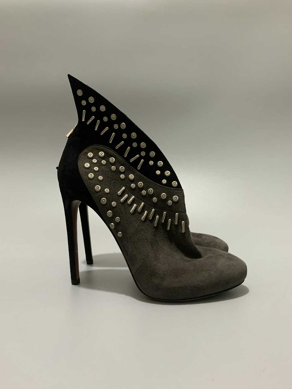Alaia Alaia Studded Leather Wings Heels - image 6