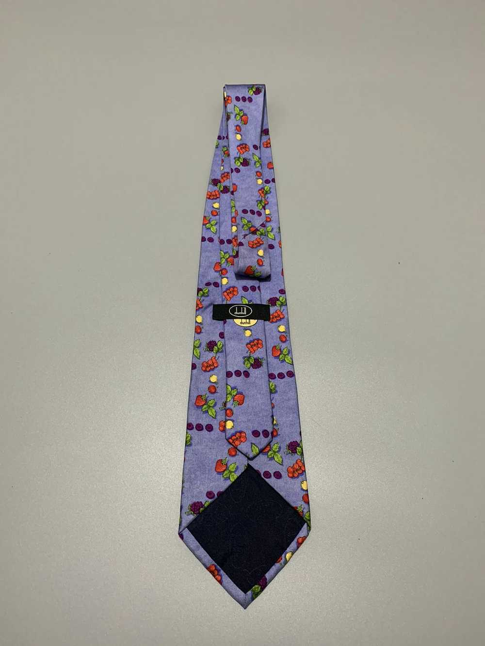 Alfred Dunhill Dunhil vintage rare design neck tie - image 3