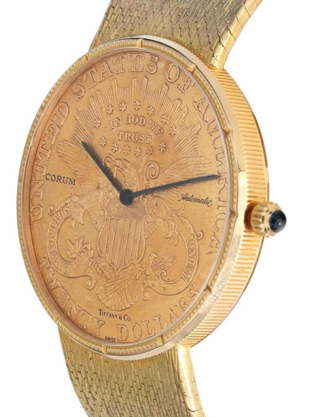 Corum pre-owned Double Eagle $20 Coin 35mm - Gold - image 2