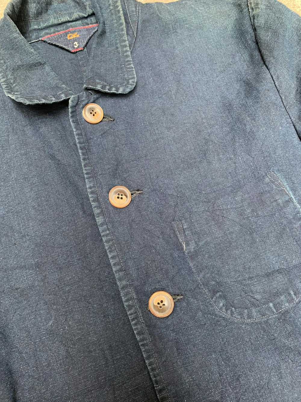 45rpm 45rpm: Indigo Dyed Shirt - image 6