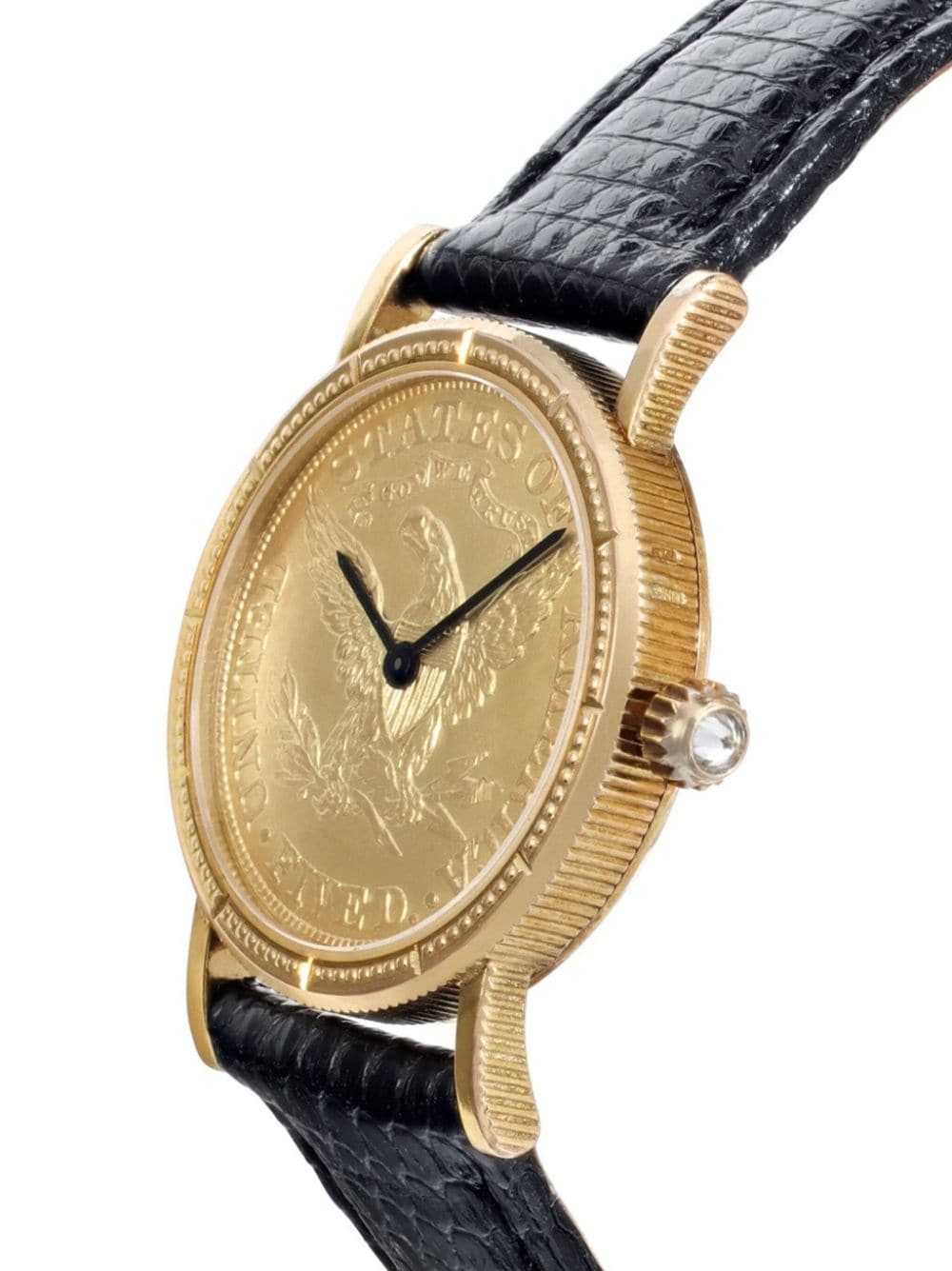 Corum pre-owned 1990s $5 Coin 24mm - Gold - image 2