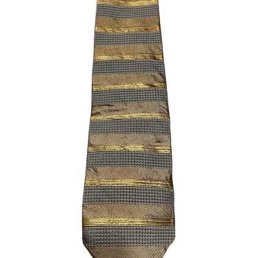 Henry Grethel Gold Silk Tie - image 1