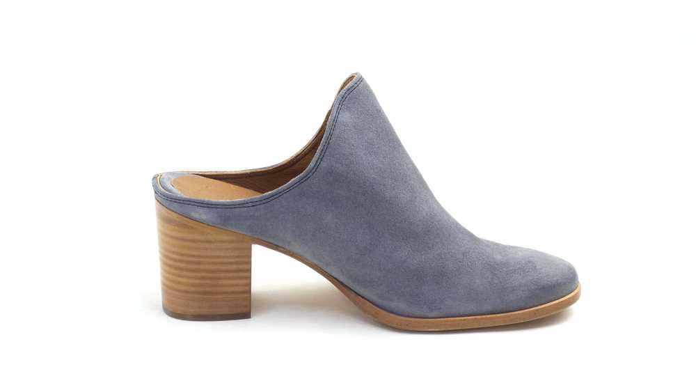 Frye Suede Heeled Mules Naomi Mule Jeans - image 2