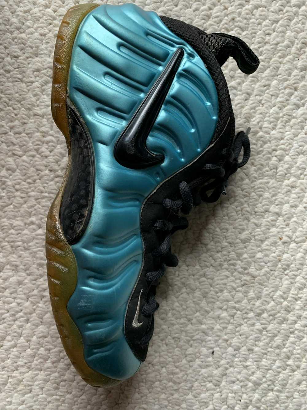 Nike Electric Blue Foamposite Pro - image 3