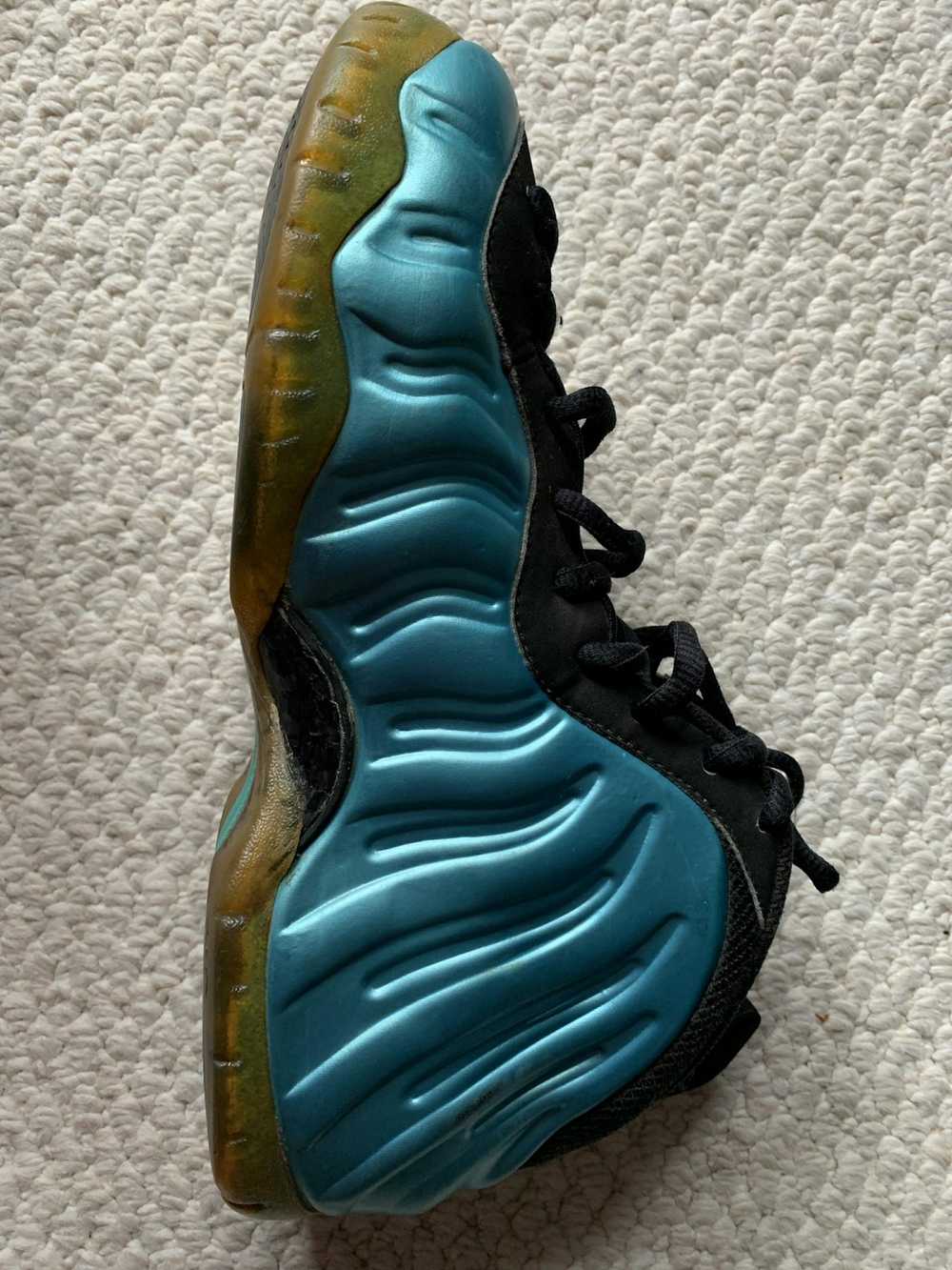 Nike Electric Blue Foamposite Pro - image 4