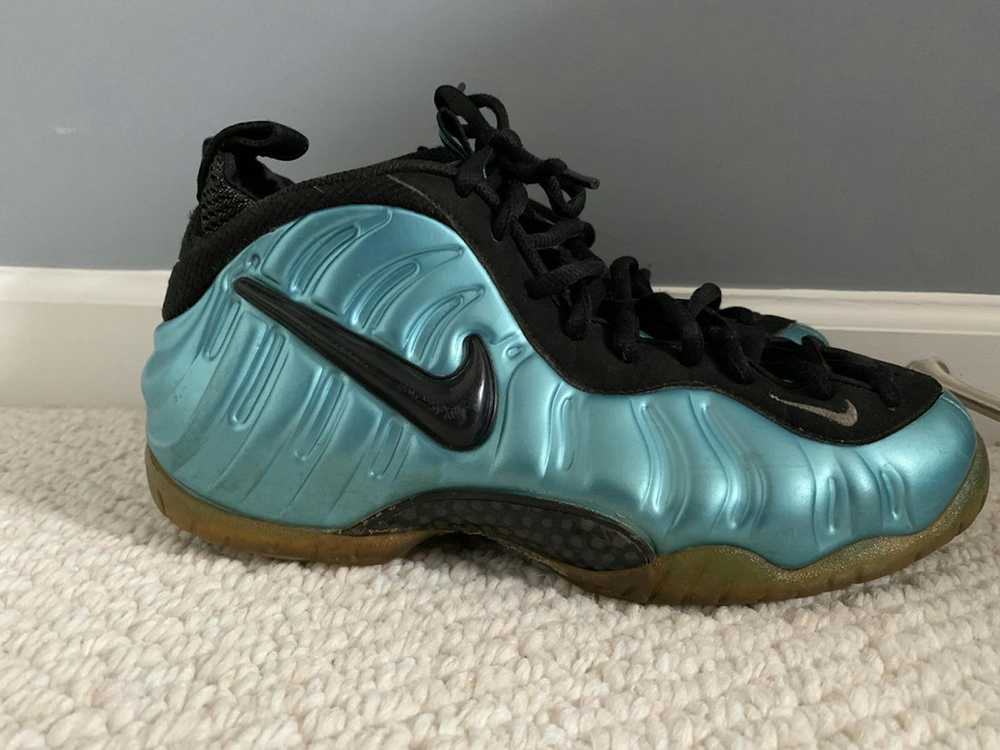 Nike Electric Blue Foamposite Pro - image 5