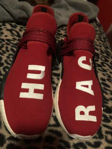 Adidas × Pharrell Human race red Pharrell adidas b