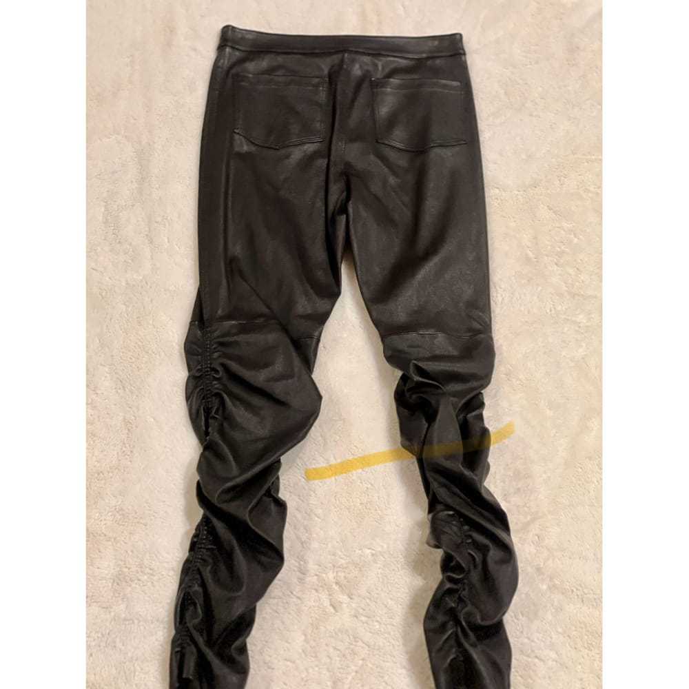 Alexander Wang Leather leggings - image 2