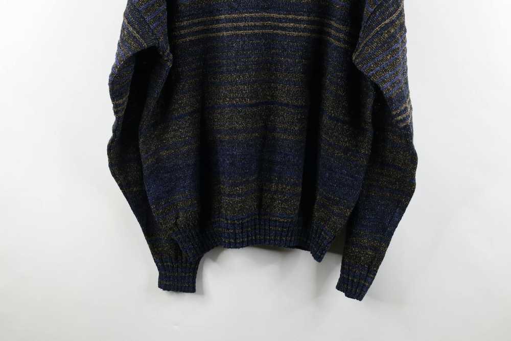 Vintage Vintage 90s Coogi Style Striped Wool Knit… - image 7