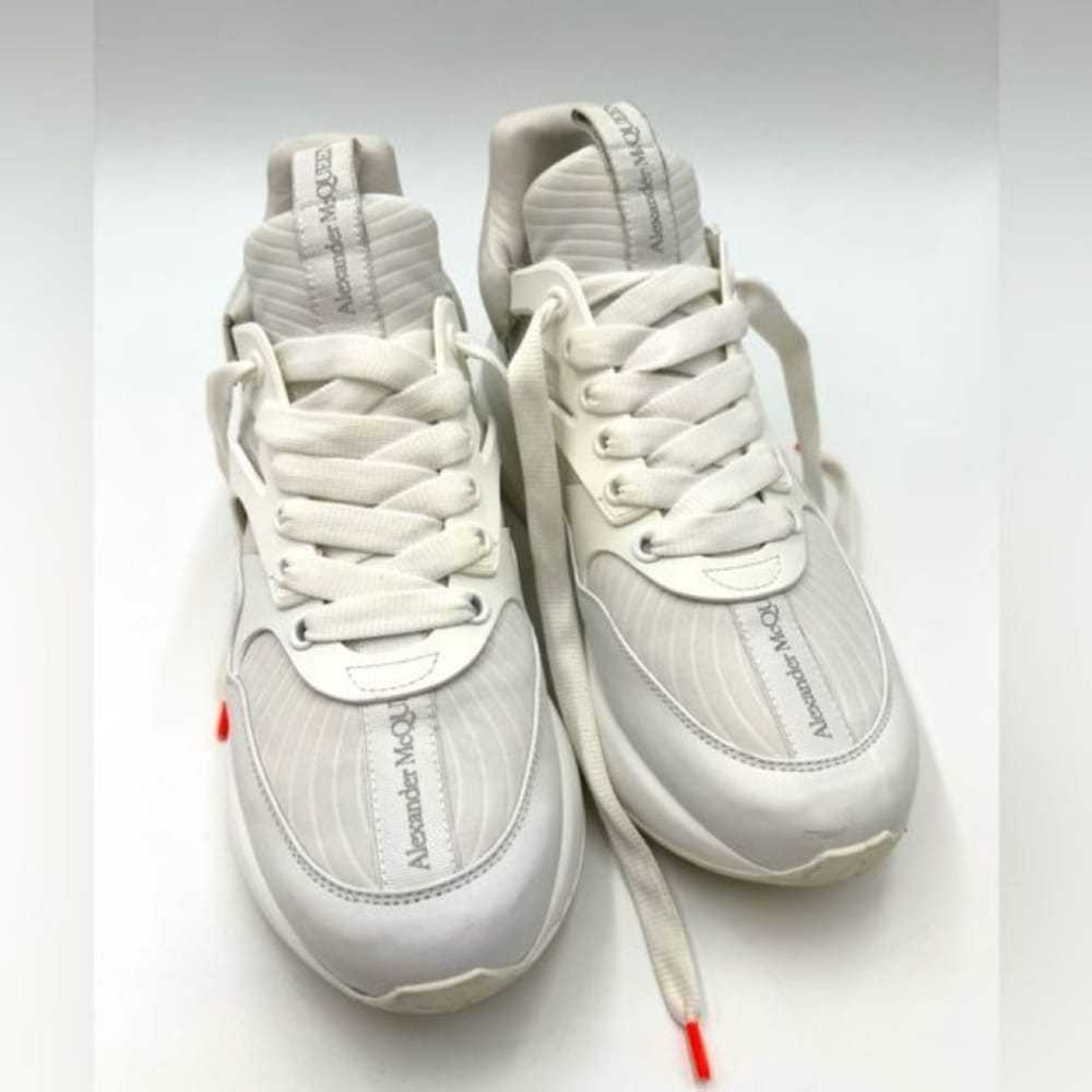 Alexander McQueen Court Trainer leather low train… - image 3