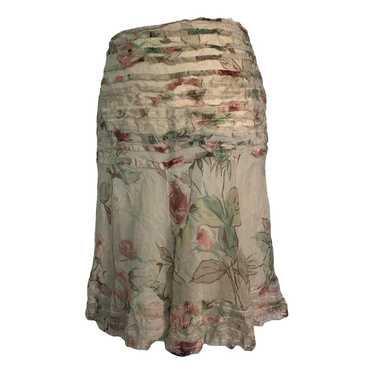 Blumarine Silk mid-length skirt - image 1