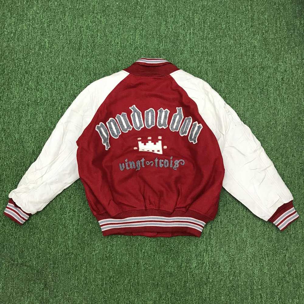 Varsity Jacket × Vintage Vintage Pou Dou Dou Big … - image 3