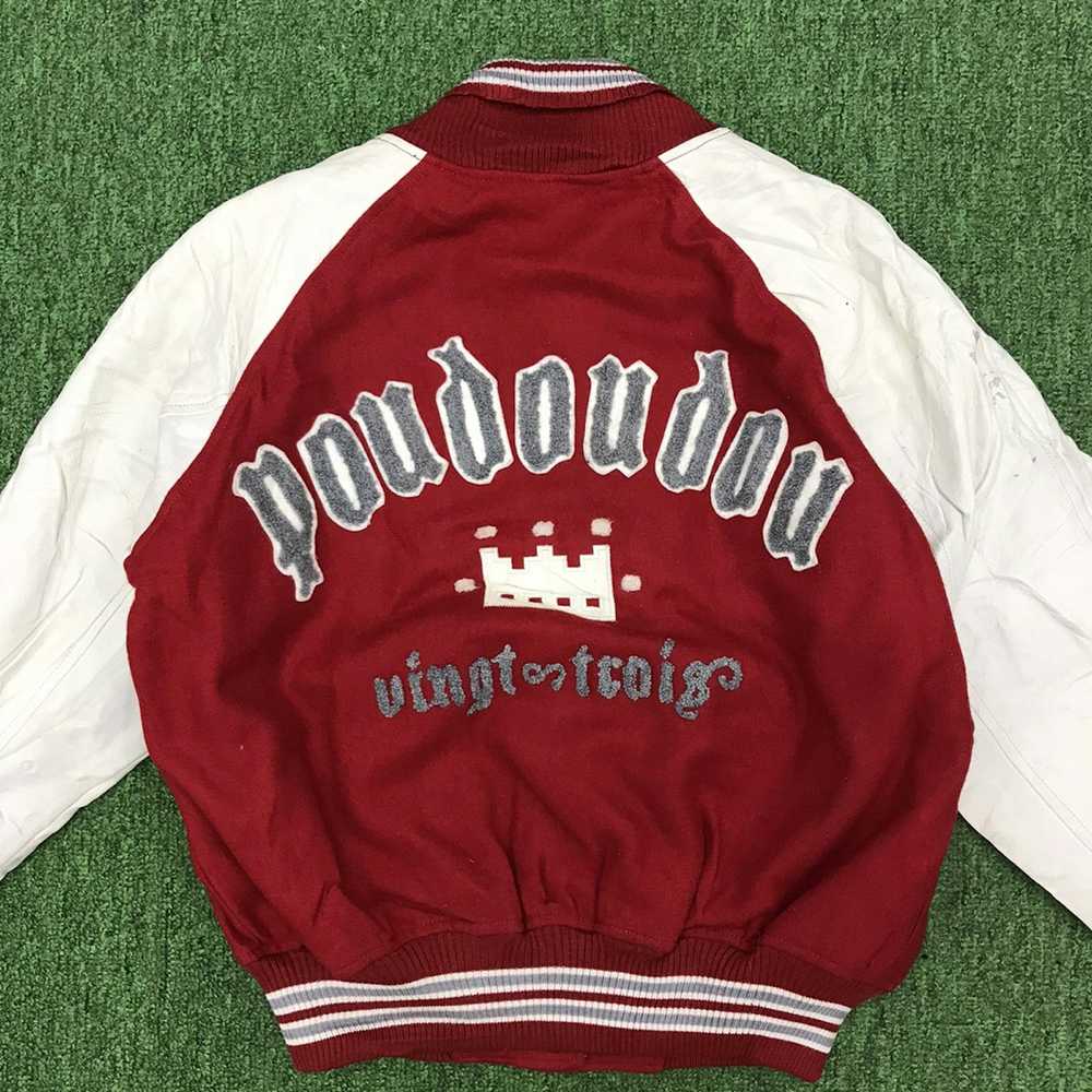 Varsity Jacket × Vintage Vintage Pou Dou Dou Big … - image 4