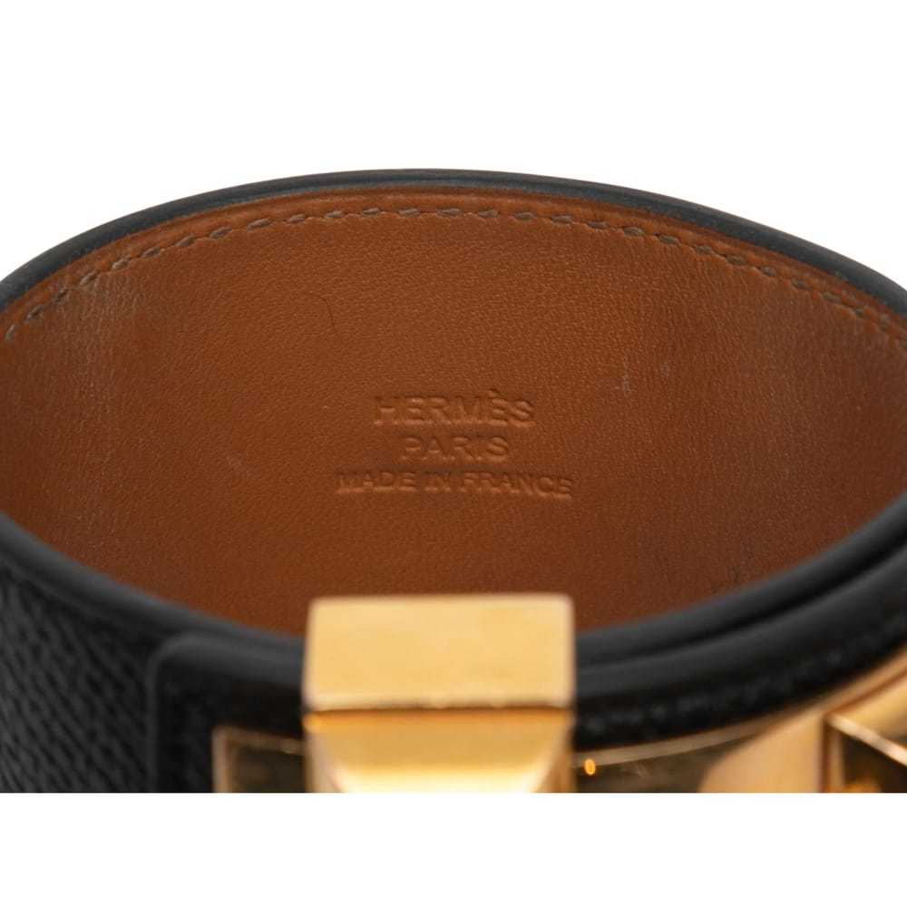 Hermès Leather bracelet - image 6