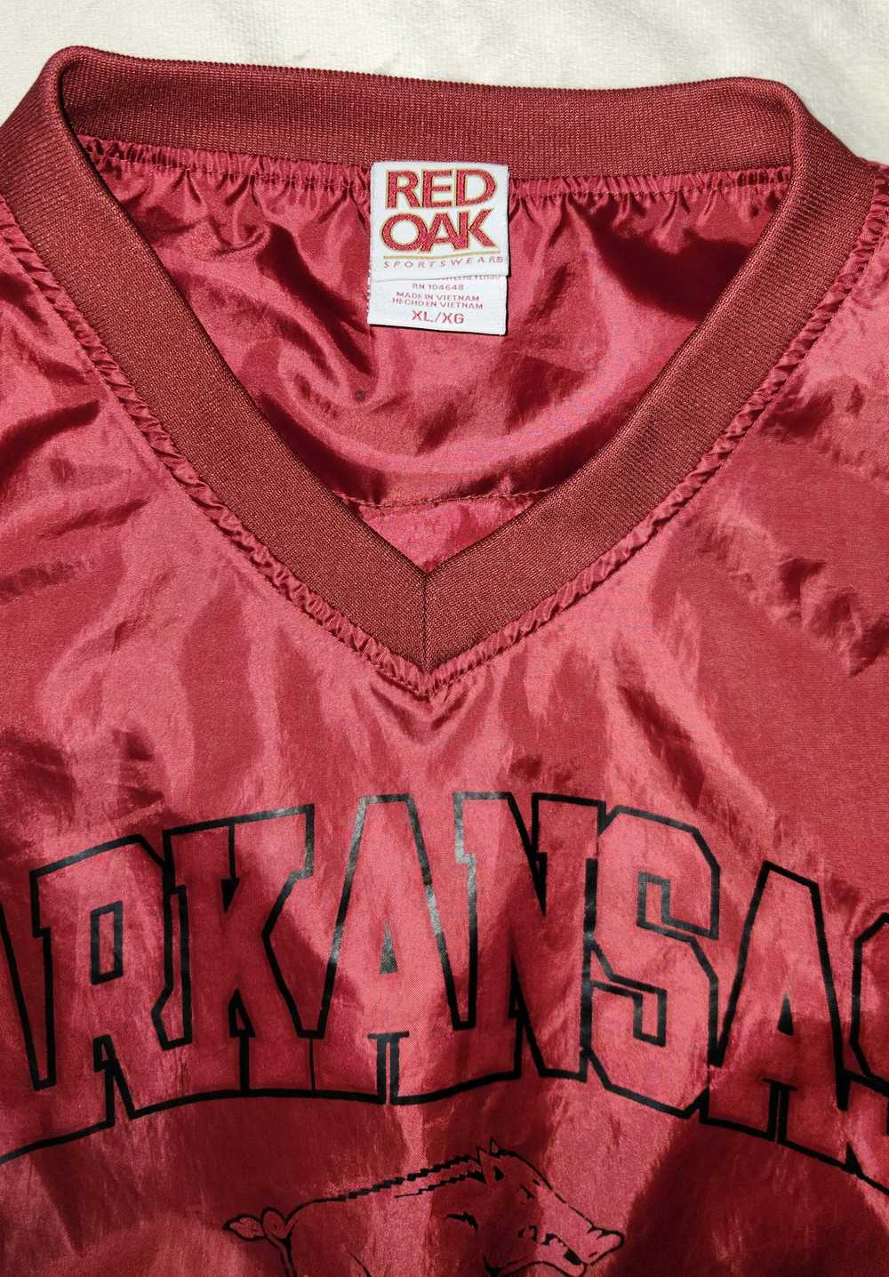 Vintage Vintage Red oak Arkansas Razorback WindBr… - image 3