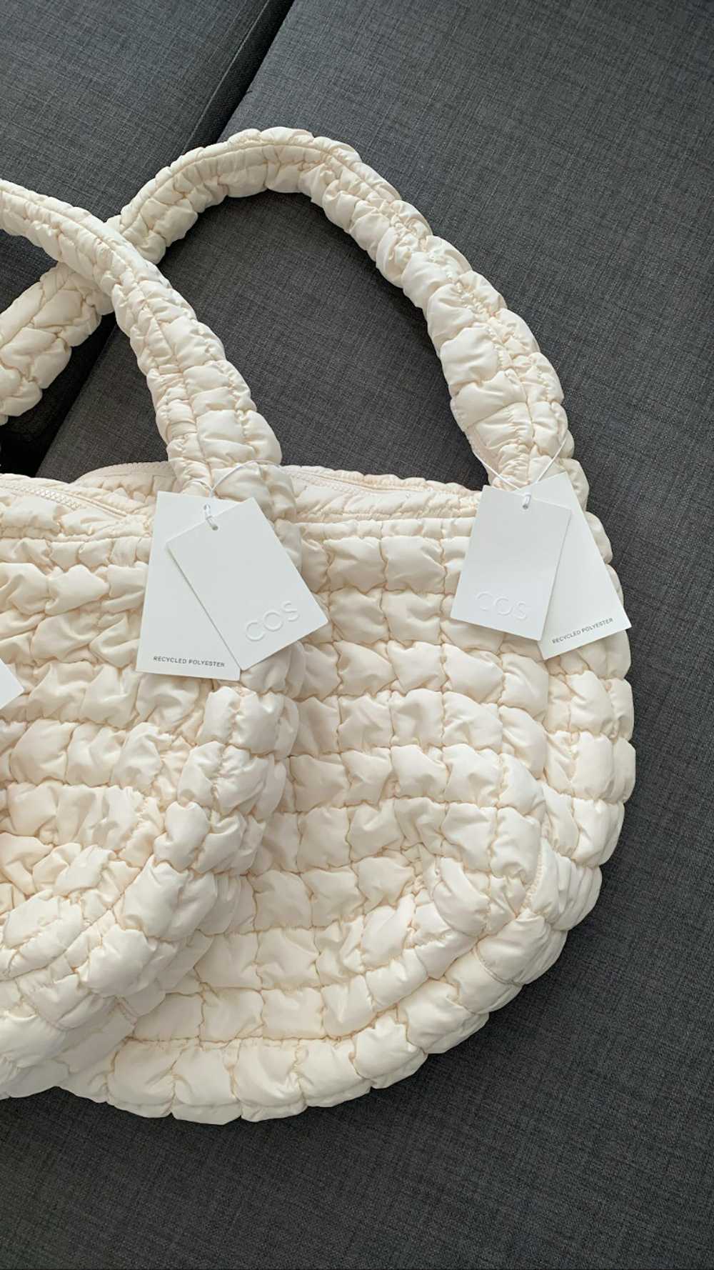 Cos Cos Quilted Oversized Shoulder Bag - image 3