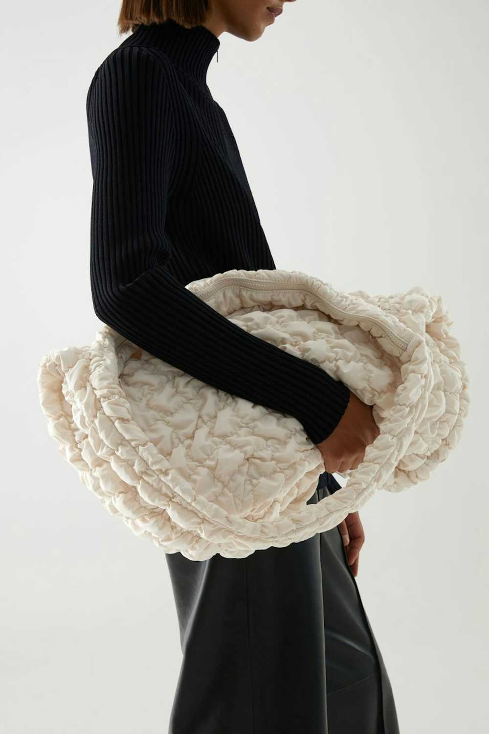 Cos Cos Quilted Oversized Shoulder Bag - image 5