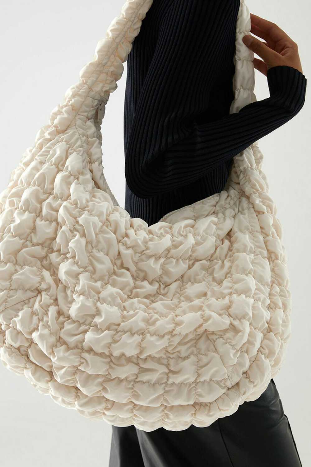 Cos Cos Quilted Oversized Shoulder Bag - image 6