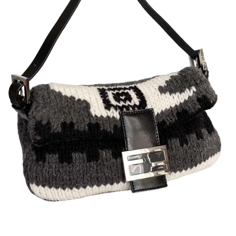 Fendi Baguette wool handbag - image 2