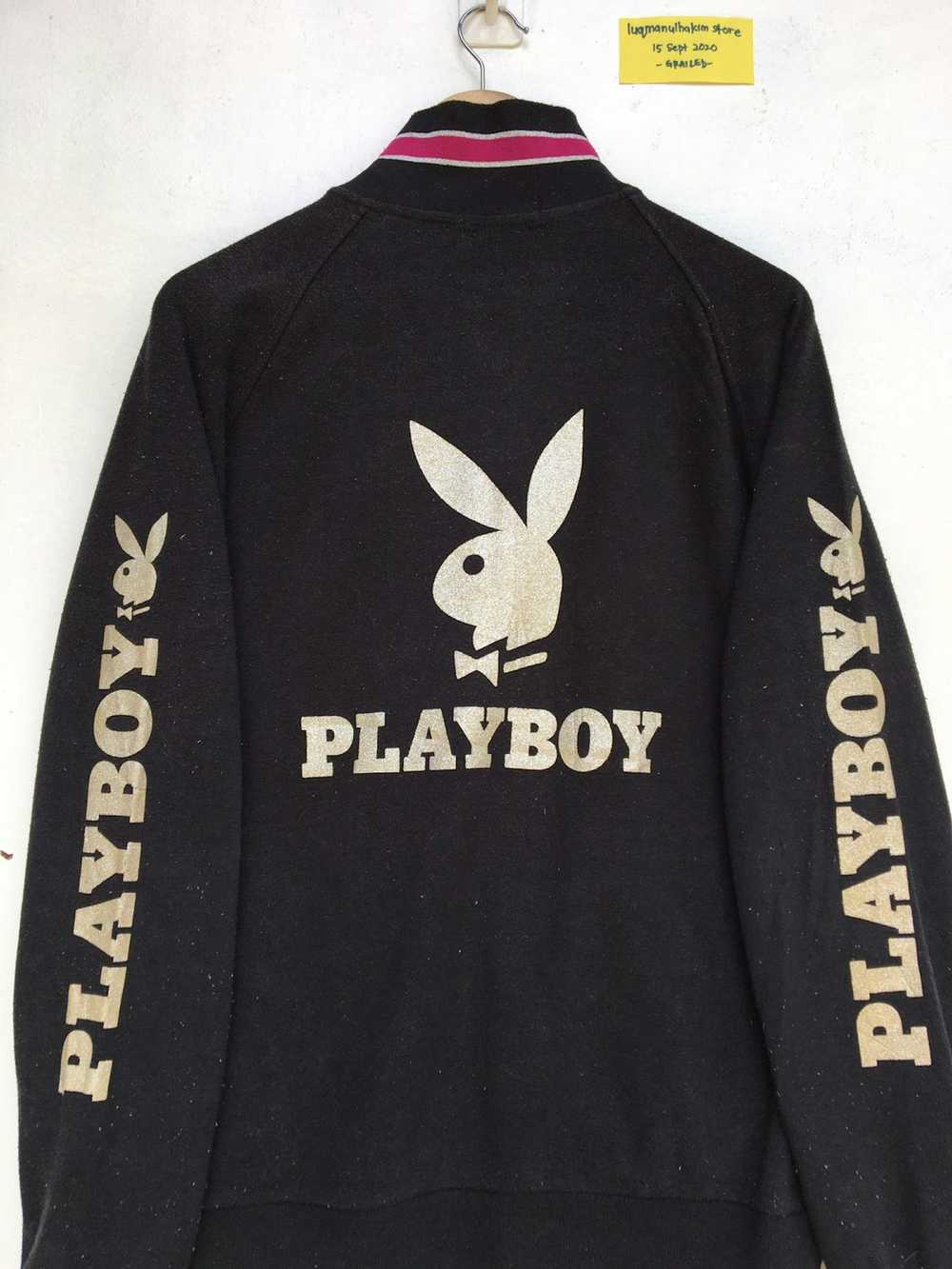 Playboy × Vintage Rare Playboy Big Logo Spellout … - image 1