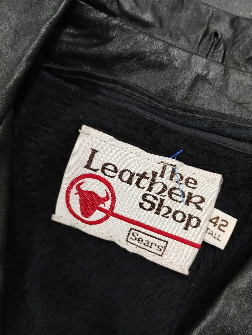 Leather Jacket × Sears × Streetwear Vintage Sears… - image 2