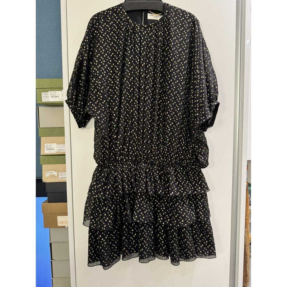 Saint Laurent Silk mid-length dress - image 7