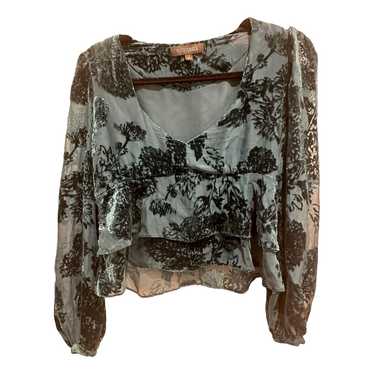 Intermix Velvet blouse