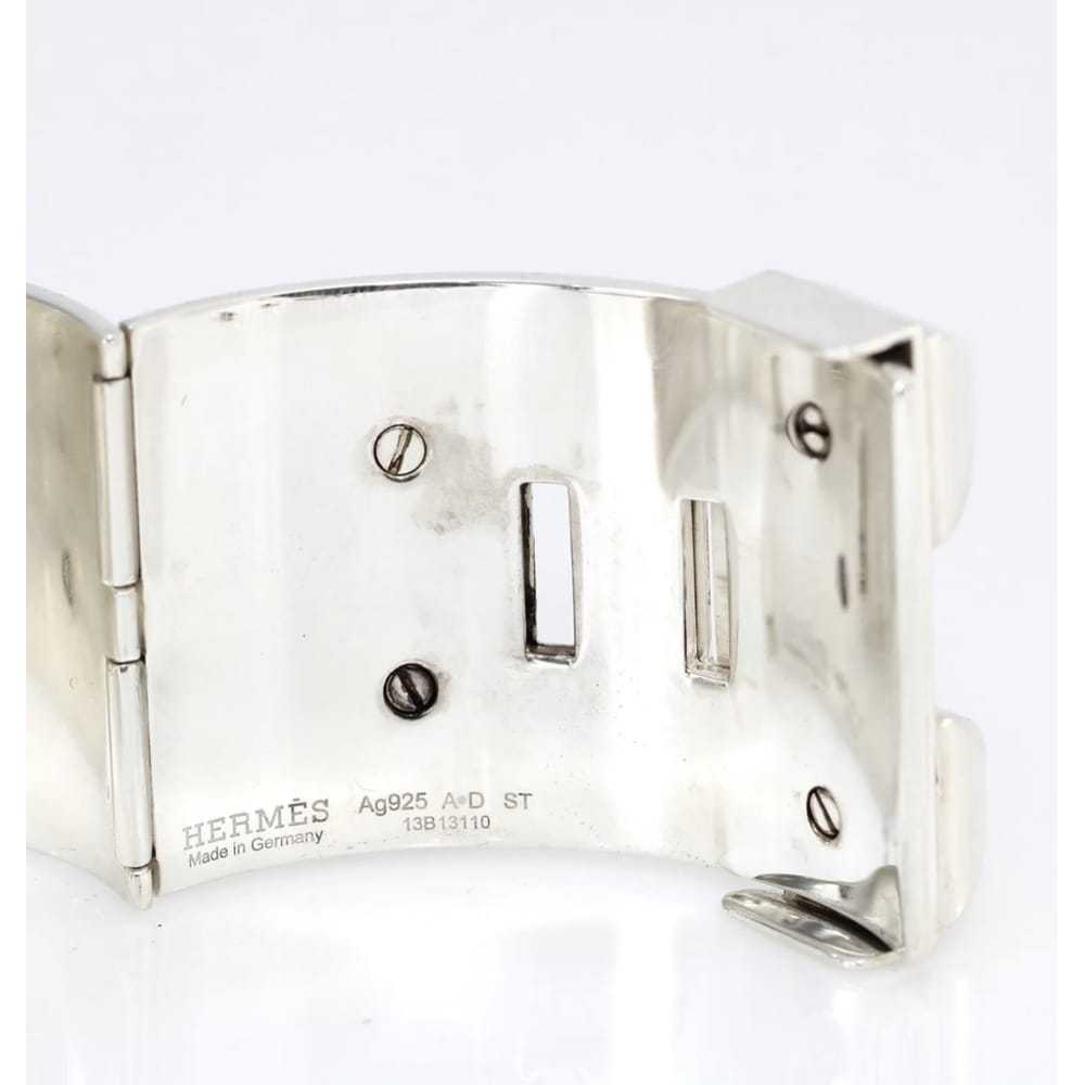 Hermès Collier de chien silver bracelet - image 2