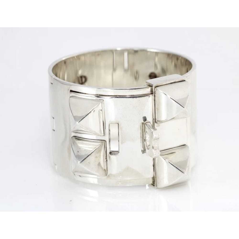 Hermès Collier de chien silver bracelet - image 4