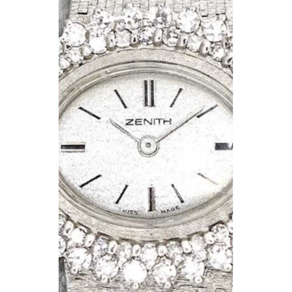 Zenith White gold watch - image 2