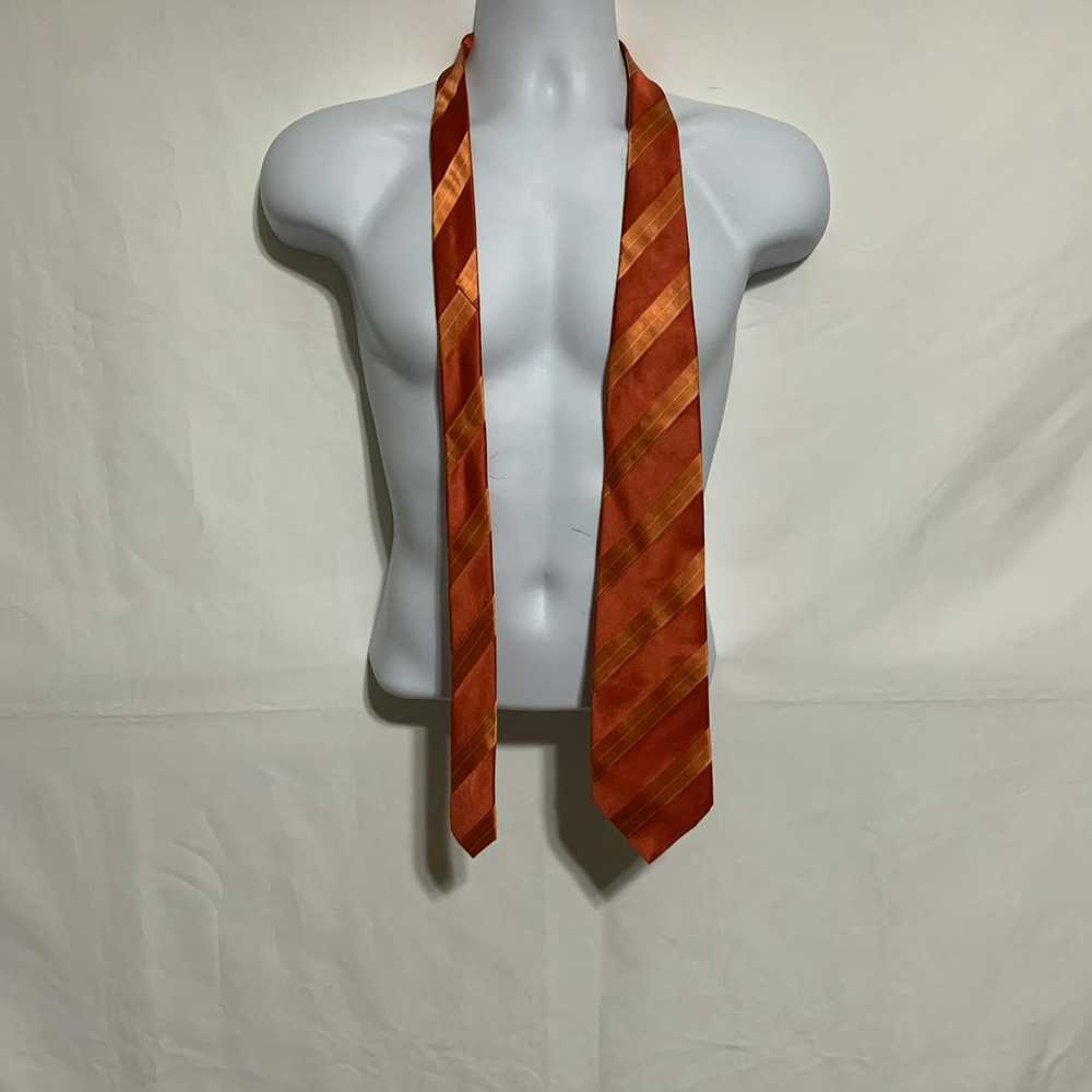 Charles Tyrwhitt Striped Silk/Cotton tie Made in … - image 2