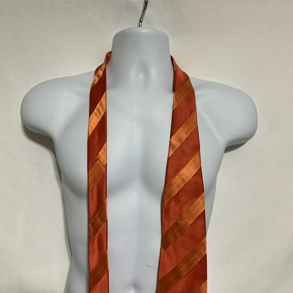 Charles Tyrwhitt Striped Silk/Cotton tie Made in … - image 3