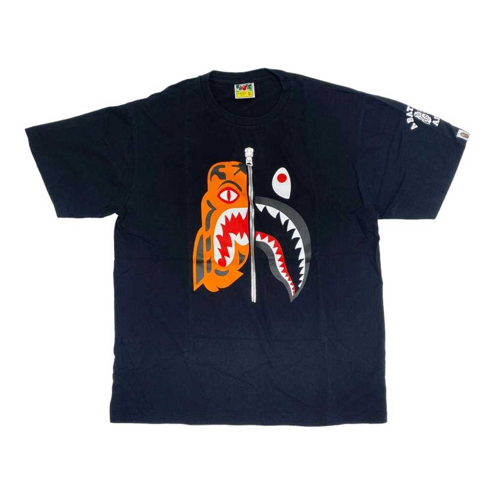Bape BAPE Tiger Shark Short Sleeve Tee Shirt Black - image 1