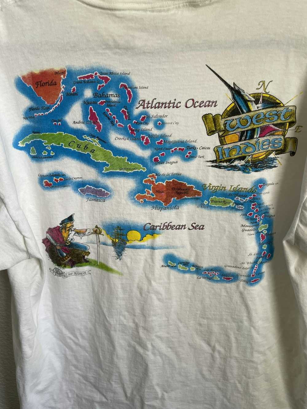 Vintage Vintage 1990s West Indies Vacation T Shir… - image 2