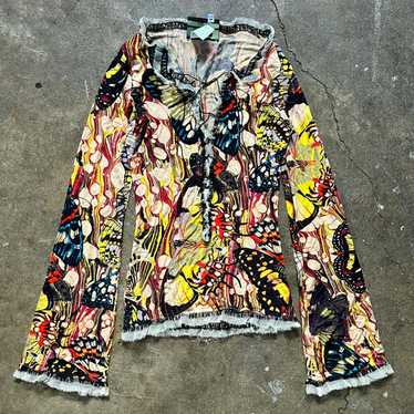 Vintage Jean Paul Gaultier Pinstripe Bustier Bra Jacket – Recess