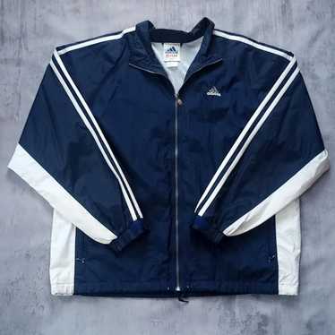 Adidas Vintage 90s Adidas Essential Windbreaker J… - image 1