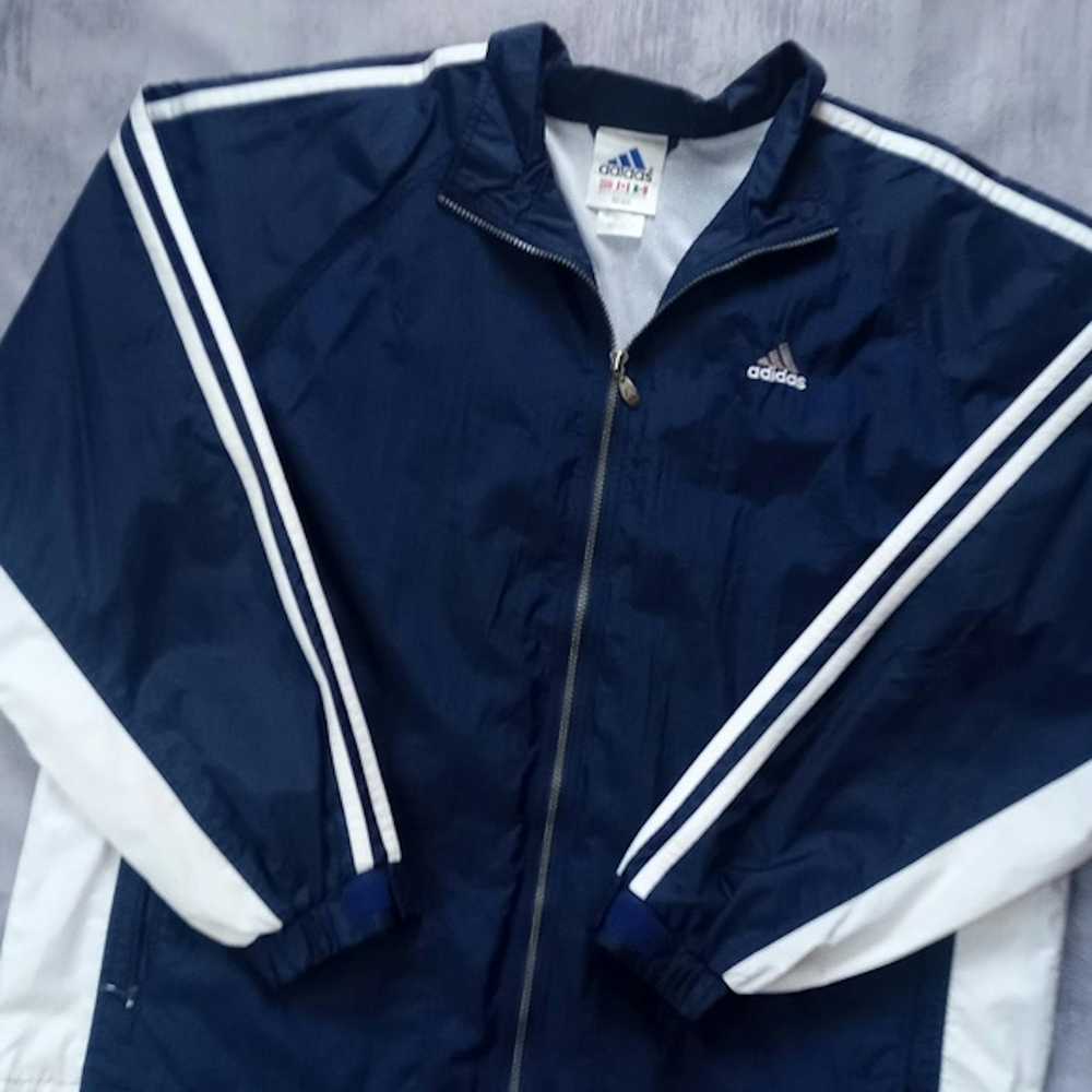 Adidas Vintage 90s Adidas Essential Windbreaker J… - image 5