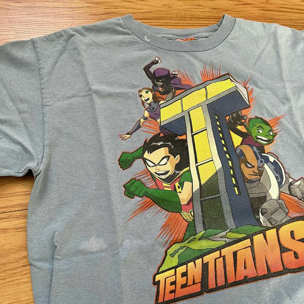 Cartoon Network Teen Titans vintage shirt small c… - image 2