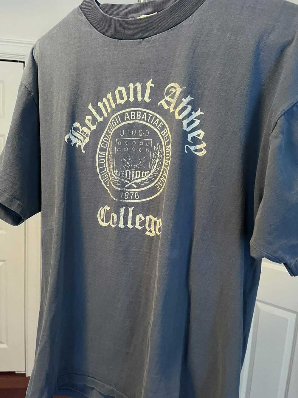 Vintage Vintage Belmont Abbey College T Shirt - image 4