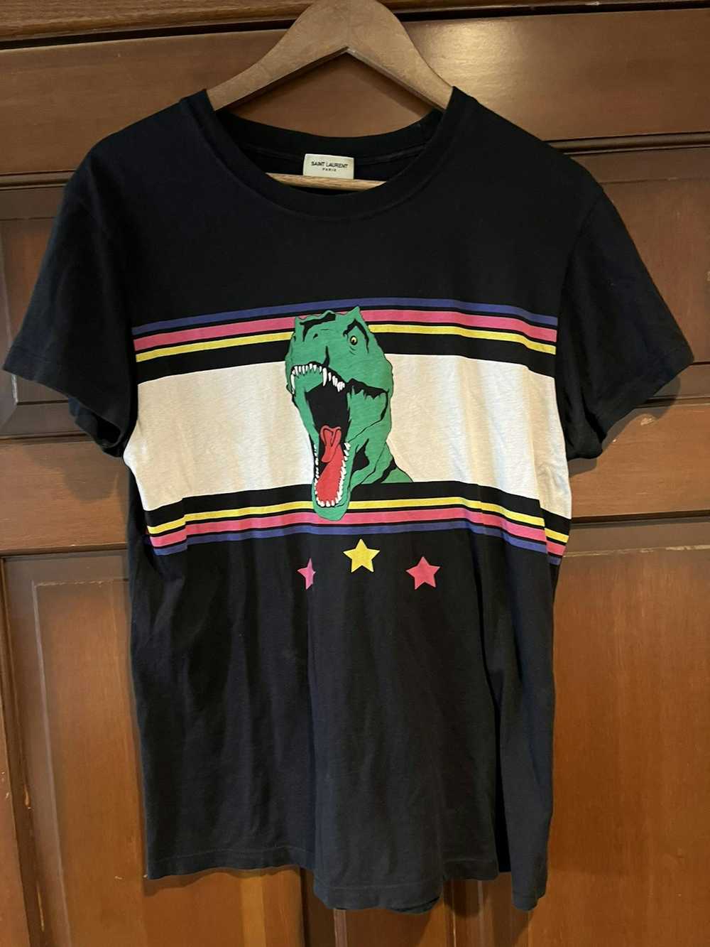 Saint Laurent Paris T. rex shirt - image 2