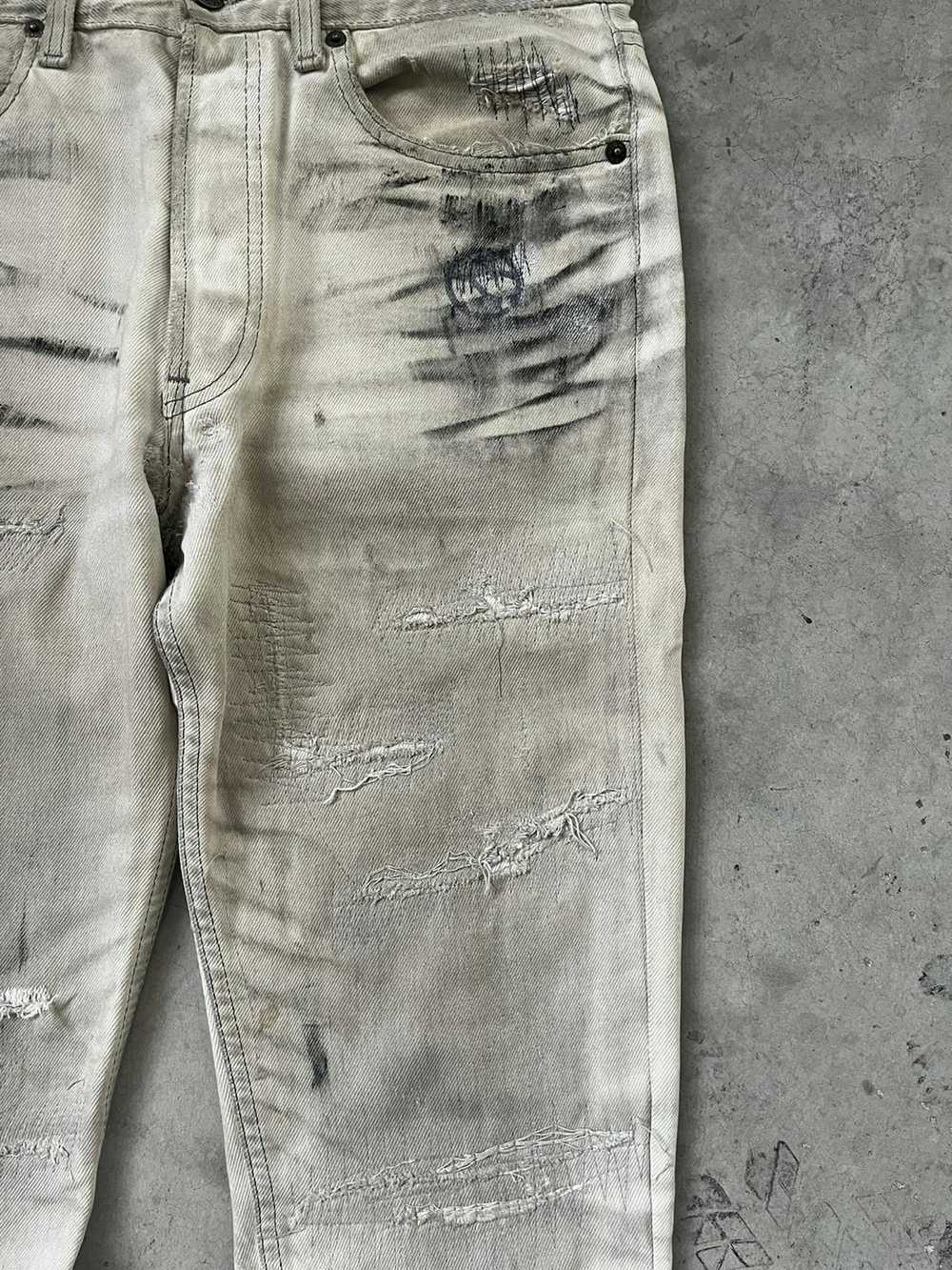 Levi's × Vintage 1990S DISTRESSED REPAIRED LEVIS … - image 2