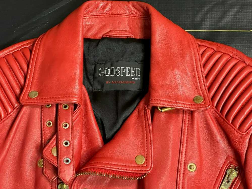 Godspeed Godspeed Leather 5 Pocket Motorcycle Jac… - image 2