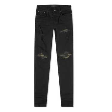 AMIRI bandana-print skinny jeans - Black