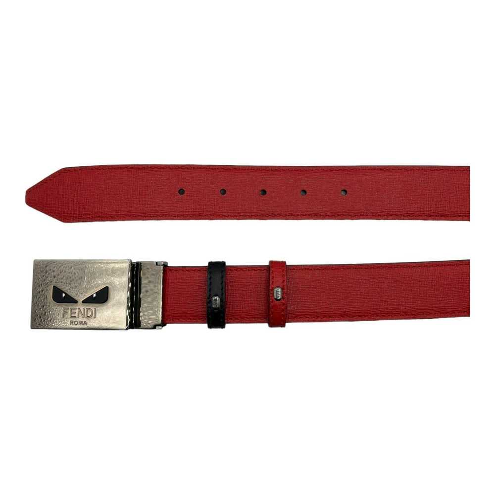 Fendi Fendi Monster Reversible Belt Black Red Pre… - image 4