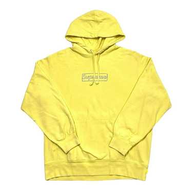 Supreme chalk logo hooded - Gem